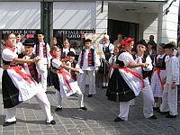 Animan vystpenie v uliciach Hasseltu